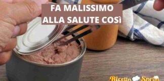 tonno in scatola fa male bisfenolo migrazione rischi