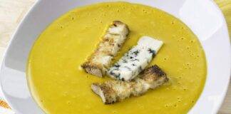 Vellutata alla zucca con il gorgonzola, mai provata tanta bontà tutta insieme!