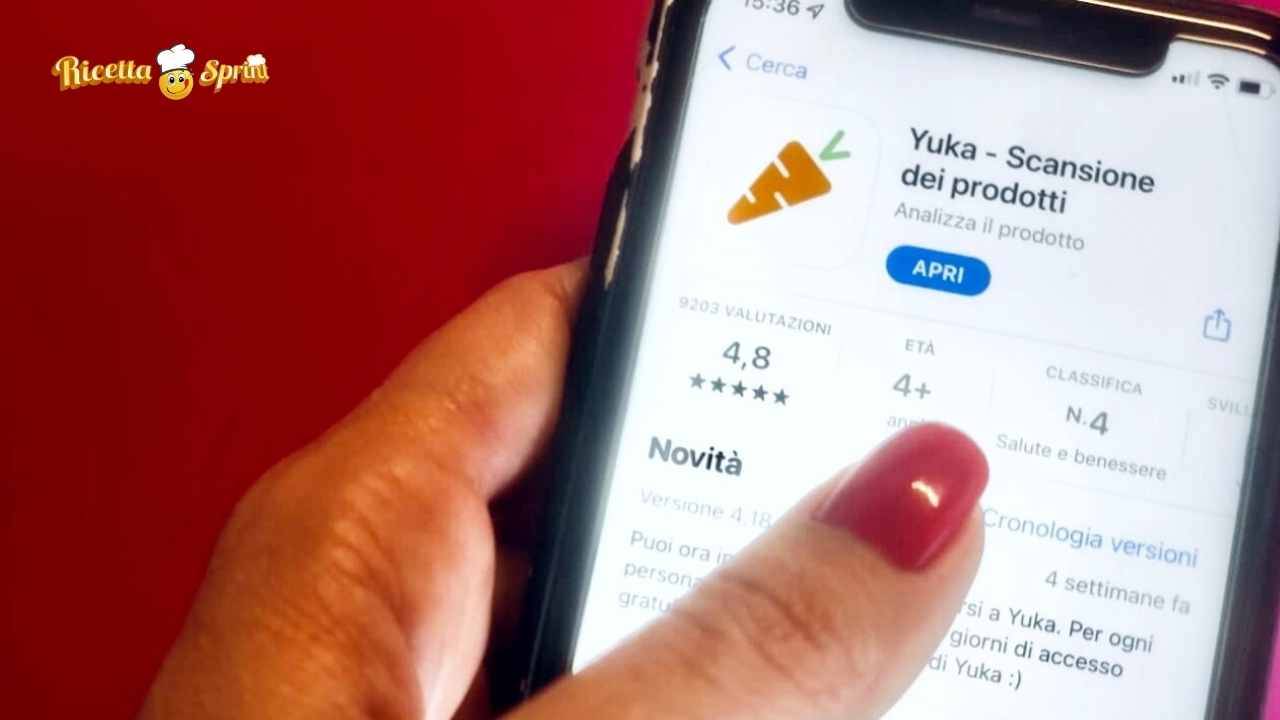 Yuka app spesa funziona - RicettaSprint