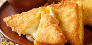 Mozzarella in carrozza in friggitrice ad aria, risparmi tempo e energia