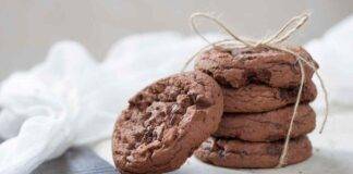 Biscotti al cioccolato senza uova ottimi a colazione e a merenda