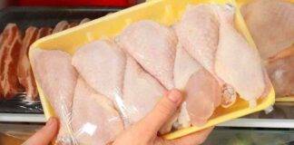 Carne di pollo nel freezer - RicettaSprint