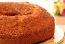 Ciambella alle noci senza burro: le belle cose della stagione fredda!