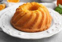 Ciambella quattro quarti all’arancia senza burro per un dolce e sano risveglio