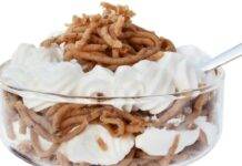 Coppa marron glacé affogata alla panna, cosa desiderare di più? Coppa marron glacé affogata alla panna, cosa desiderare di più?
