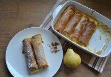 Crepes dolci al forno
