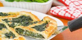 Crostata sfogliata con spinaci perfetta per una cena improvvisa, ma senza rinunciare al gusto!