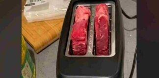 Cucina la carne nel tostapane - RicettaSprint
