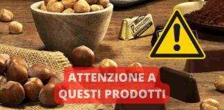 Richiamo alimentare per gianduiotti e cremini pernigotti