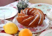 Fluffy cake cocco e limone