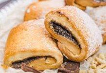 Involtini al cioccolato fondente si preparano senza impasto, ecco il mio segreto!