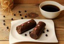 Mini tronchetti al cioccolato