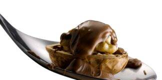 Noci ricoperte al cioccolato: un incredibile dessert sorprendente
