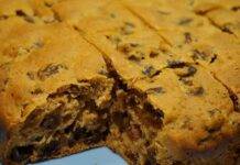 Pan di Spagna fichi e mandorle