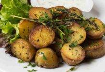Patate alle erbette e pepe