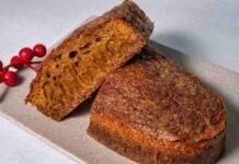 Plumcake al caramello