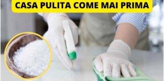 sale per pulire casa come usarlo metodi