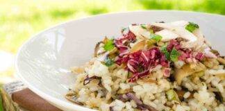 Risotto ai funghi radicchio e zucchine sarà il tuo asso nella manica, conquisterai tutti!