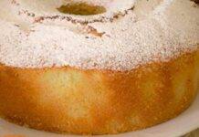 Torta al latte caldo solo 190 kcal a fetta, pazzesca!