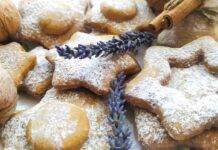 Biscotti alle noci con cannella e cioccolato bianco
