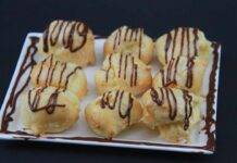 Bombette con crema al limone