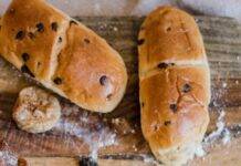 Brioche light con gocce di cioccolato all'avena e cocco