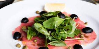 Carpaccio di tonno pronto in soli 10 minuti