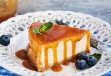 Cheesecake al caramello senza cottura invece del solito dolce, stupisci tutti a Natale così