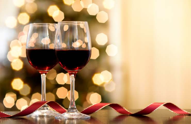 Del vino rosso a Natale