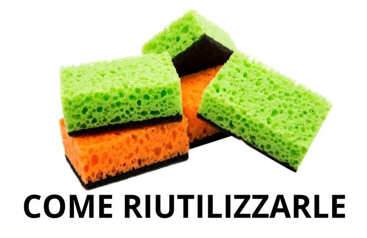 Delle spugnette da cucina