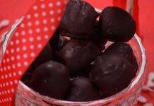 Palline di pandoro cioccolato bianco e fondente