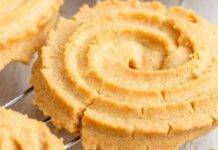Pasta frolla montata per biscotti friabili