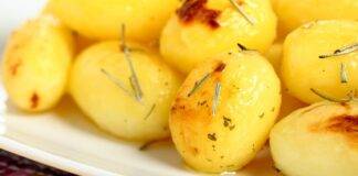 Patate arrosto all’aglio, ma dell’aglio non c’è traccia