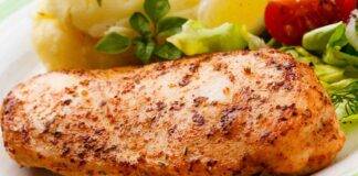 Petto di pollo light in friggitrice ad aria