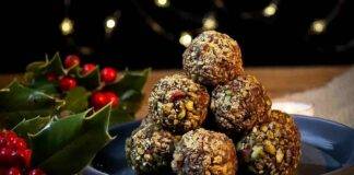 Rocher piastacchio e doppio cioccolato