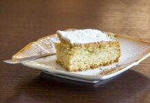 Torta di mele al cioccolato bianco