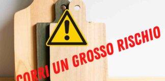 tagliere in legno come lavarlo batteri