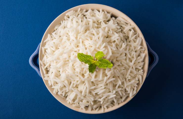 Una ciotola di riso da mangiare subito
