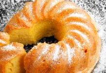 Ciambellone soffice alla vaniglia e arancia lo preparerai spesso soprattutto per la colazione