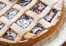 Crostata di frolla ricotta e visciole: questa si che e una merenda con i fiocchi! Crostata di frolla ricotta e visciole: questa si che e una merenda con i fiocchi!