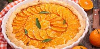 Crostata con mandarini perfetta per ospiti improvvisi, la preparai con la pasta sfoglia in soli 10 minuti!