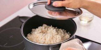sciacquare il riso lavare prima cucinarlo va lavato prima di fare il risotto