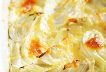 Finocchi cremosi in padella, niente di più buono e facile da fare