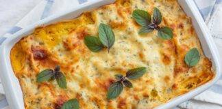 Lasagne in bianco senza carne, zucca e stracchino: favolose è dir poco!