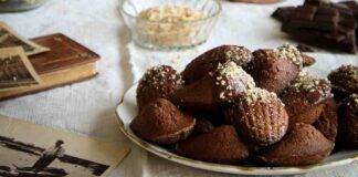 Madeleine nutella e nocciole