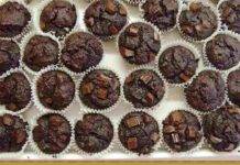 Muffin al doppo cioccolato
