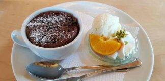 Mug cake arancia e cioccolato