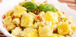 Patate all'insalata semplice per un pranzo fuori casa diverso dal solito