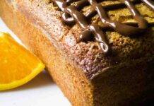 Plumcake nuvola di arancia con ripieno alla nutella