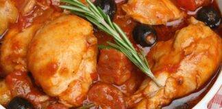 Pollo alla contadina ricetta semplice fatta con ingredienti basici: spendi poco, e mangi benissimo!